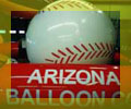 baseball balloons - baseball shape helium balloons 