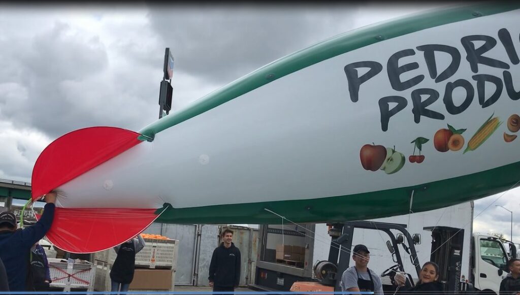 21ft blimp inflation